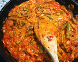 Foto del paso 3 de la receta: Pasta rellena de verduras, tomate y jamón 🍝
