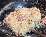 Foto langkah ke 12 dari resep Spaghetti carbonara.