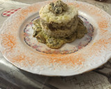 Foto del paso 8 de la receta: Arroz con champiñones y huevo frito