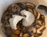A picture of step 4 of Dairy Free Creamy Mushroom Soup.