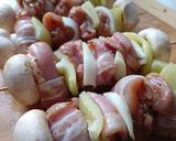 A picture of step 5 of Chicken Skewers.