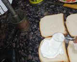 A picture of step 1 of Bread Pizza.
