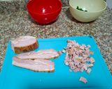 Foto del paso 1 de la receta: Pasta con salsa tipo carbonara