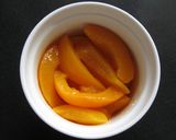 A picture of step 1 of Super Easy Instant Peach Cobbler.