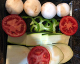 Foto del paso 1 de la receta: Parrillada de verduras y pechuga de pollo