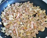 Foto del paso 2 de la receta: Pajaritas boloñesa a mi estilo