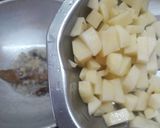 A picture of step 5 of Mochar Ghonto.