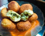 Foto langkah ke 5 dari resep Roti goreng isi kacang hijau.