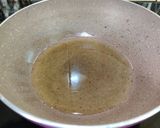 A picture of step 1 of Andhra chicken.