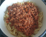 Foto del paso 4 de la receta: Macarrones boloñesa de soja texturizada