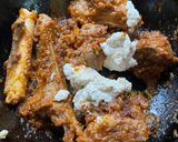 A picture of step 7 of Nalli Qorma.