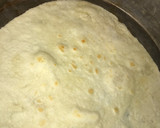 A picture of step 4 of Shawarma bread.