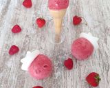 Une image de l'étape 3 de Sorbet aux fruits rouges.
