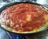 Foto del paso 4 de la receta: Pizza :Mitad con huevo y mitad calabresa