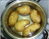 Foto del paso 1 de la receta: Bombas de papa y espinaca