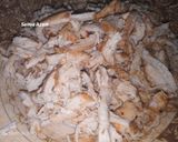 A picture of step 2 of Chicken resha tawa💕.