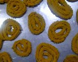A picture of step 2 of Rice flour chakli.