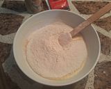 Foto del paso 6 de la receta: Budín húmedo de duraznos y cebada