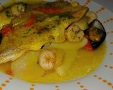 Foto del paso 5 de la receta: Merluza en salsa marinera i alioli al grill