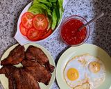 Hình bước làm 2 của món Cơm sườn nướng ngũ vị