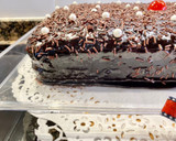 Foto del paso 11 de la receta: Pastel borracho de zanahoria con relleno y cobertura de chocolate negro