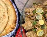 A picture of step 4 of White chicken karahi.