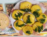 A picture of step 7 of Instant soft fluffy khaman dhokla.