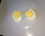 Foto del paso 1 de la receta: Huevos Arañas Halloween