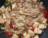 Foto langkah ke 3 dari resep Tumis tahu jamur Enoki.