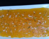 A picture of step 9 of Cornflour ka Halwa.
