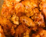A picture of step 1 of Chicken koyla karahi.