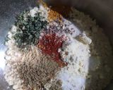 A picture of step 2 of Corn Maggi Pancakes.