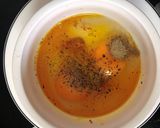A picture of step 3 of Balaleet (Emirati Breakfast).