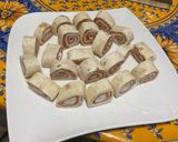 Une image de l'étape 7 de Roulés de wraps au saumon fumé et fromage frais.