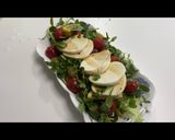 A picture of step 7 of Green Grapes Caprese.