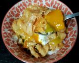 รูปขั้นตอนการทำที่ 6 ของ ข้าวหน้าหมูกิมจิไข่ออนเซ็น (Buta Kimchi Don)