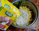 Gambar langkah 2 resipi Bubur Jagung (Resepi Mak).