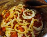 Lecsós tarhonya 🍅🌶️🫑🧅 recept fázis 1 fotója