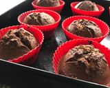 Foto del paso 8 de la receta: Muffins marmolados con chocolate y frutos secos ❤️