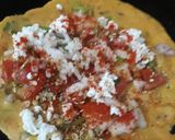 A picture of step 3 of Rice Paneer Pancake.