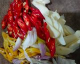 Foto langkah ke 3 dari resep Oseng tempe kacang panjang.