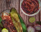 Gambar langkah 9 resipi Paste ikan bakar.