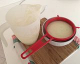 Foto del passaggio 2 della ricetta Tagliatelle con rana pescatrice e crema di asparagi bianchi