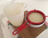 A picture of step 2 of Tagliatelle with Monkfish and White Asparagus Cream.