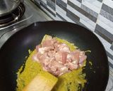 รูปขั้นตอนการทำที่ 2 ของ ขนมจีน แกงเขียวหวานไก่