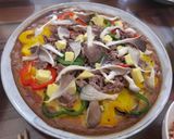 Hình bước làm 4 của món Bánh PIZZA chảo ngon bổ cho cả nhà