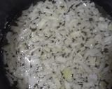 A picture of step 1 of Hungarian Chicken Liver Paprikas.