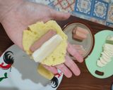 Foto langkah ke 4 dari resep Cheese Potato Hot Dog.