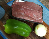 Foto del paso 1 de la receta: Lomito árabe con mayonesa casera