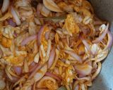 A picture of step 2 of Hyderabadi boti ka salan.